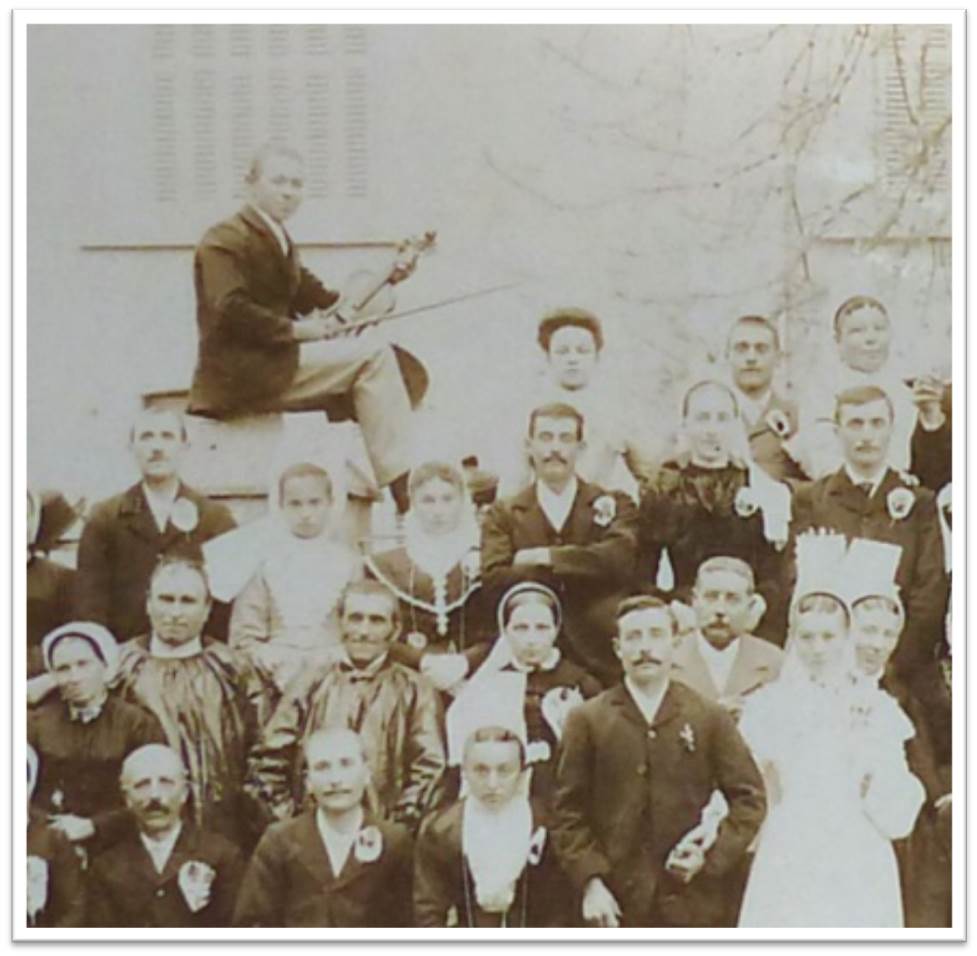 Le violoneux, musicien de La Couarde