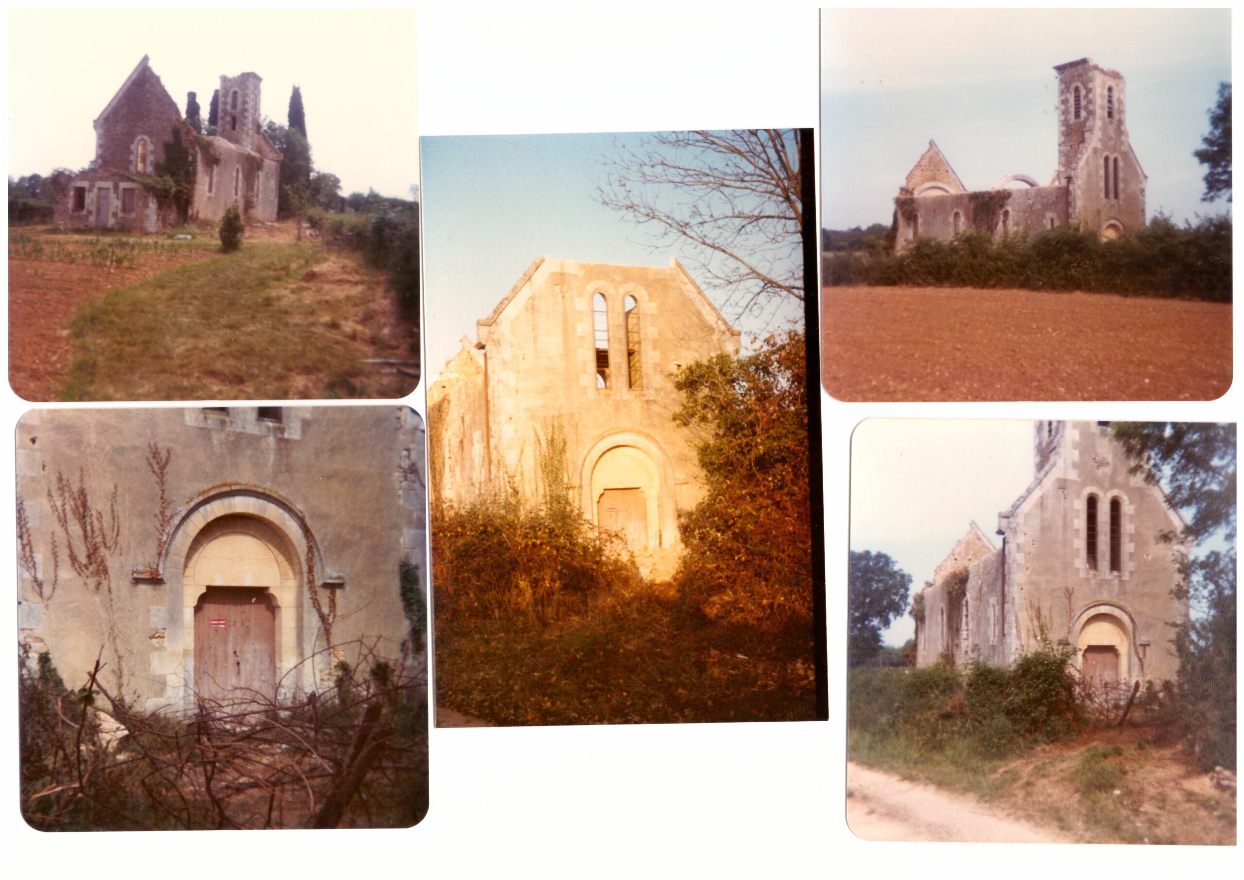 L'église de Prailles, second point de vue